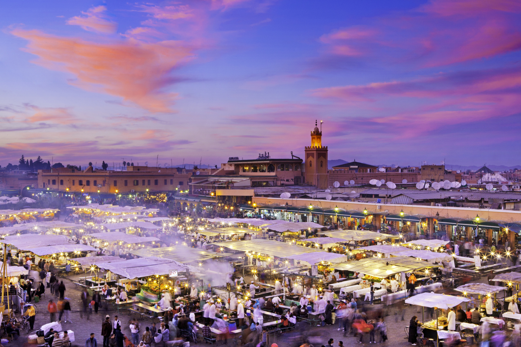 Marrakech City Market Pictures