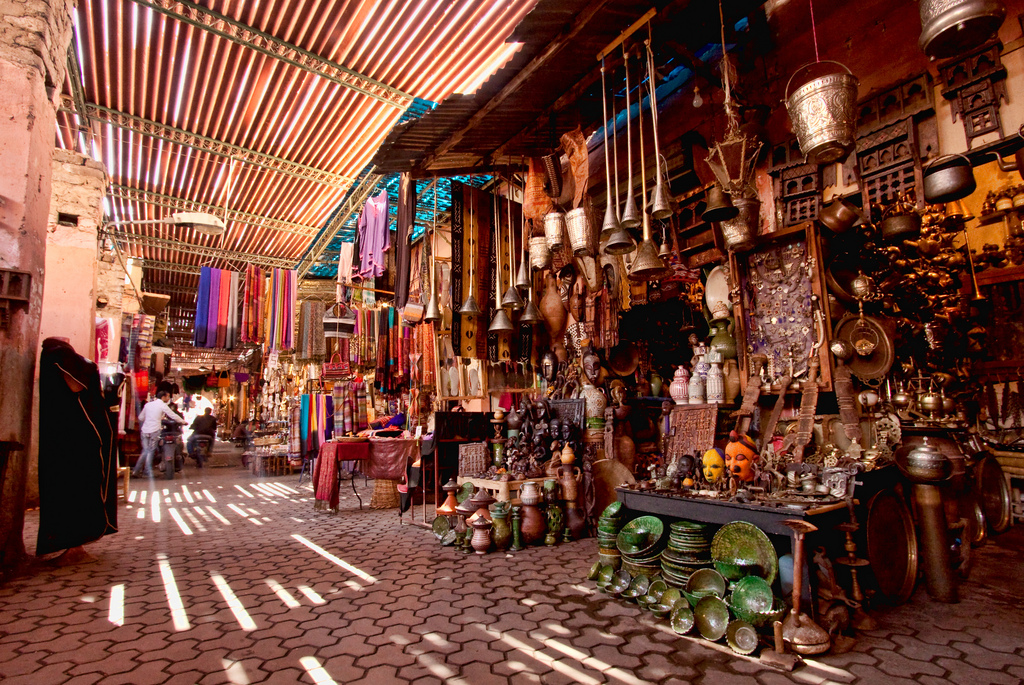Marrakech Medina Traditional Market Pictures