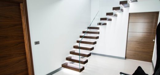 Modern Floating Staircase