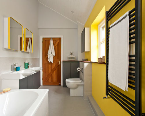 24 Yellow  Bathroom  Ideas  InspirationSeek com