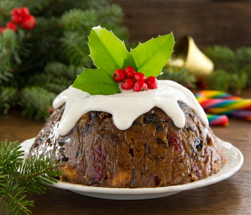 Christmas Pudding, A Typical Christmas Dish from England